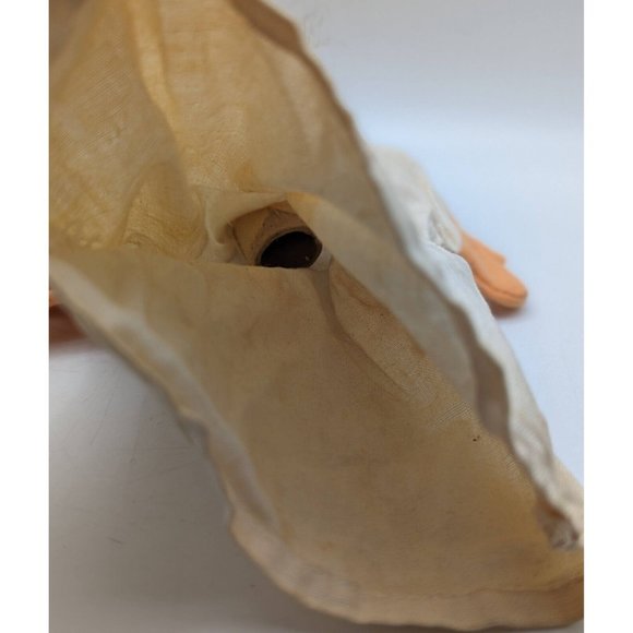 Vintage Soft Head Hand Puppet Nurse Blond Hair Fabric Body Childrens Toy - Picture 3 of 3